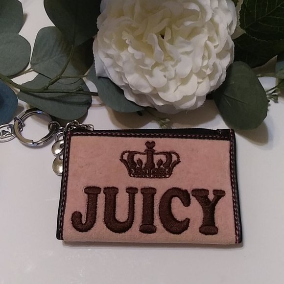Juicy Couture Handbags - Juicy Couture small keychain coin purse wallet